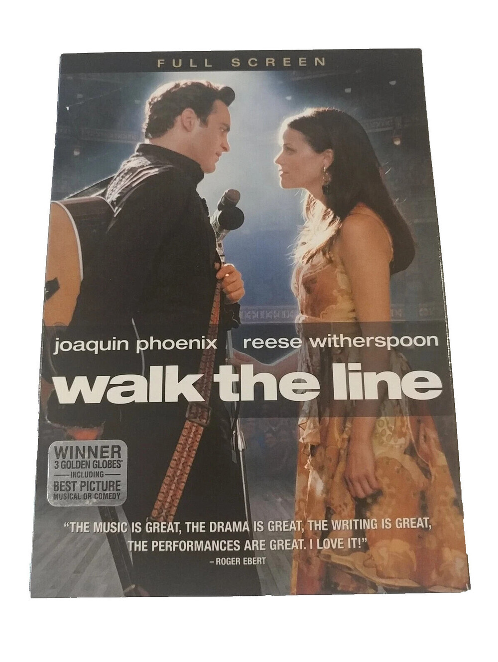 Walk The Line -Johnny Cash Biopic - Full Screen - NEW SEALED DVD with Dust Cover